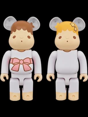 Little Twin Stars キキ & ララ セット (レトロカラーVer.) 2 PACK BE@RBRICK