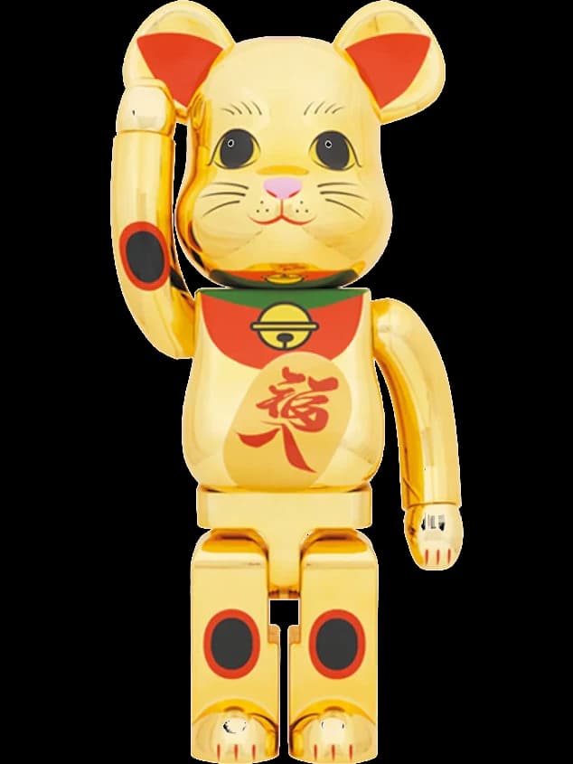 Fukuiri Gold Plated BE@RBRICK