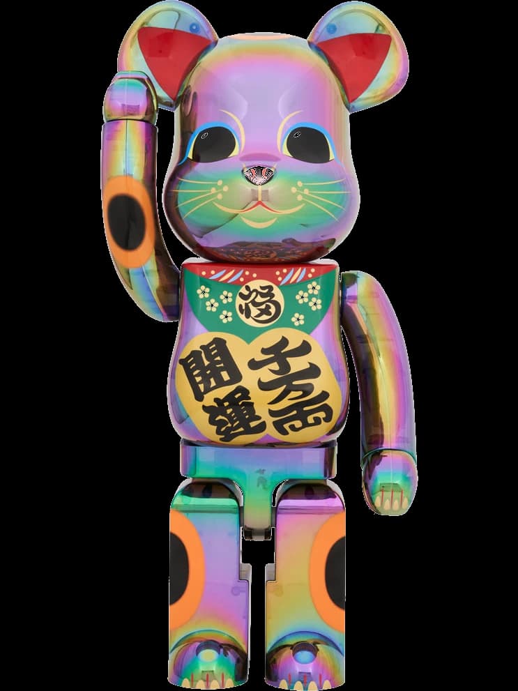 Good Luck Ten Million Ryo Black Transparent Plating BE@RBRICK