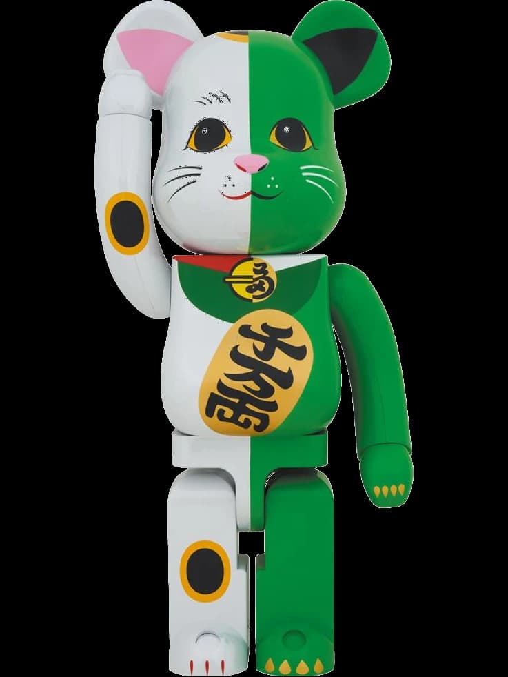 White x Green BE@RBRICK
