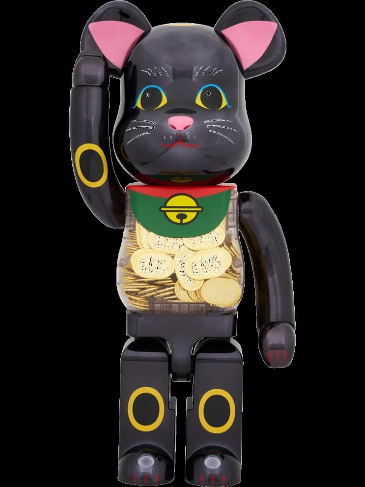 Manekineko Koban Ten Million Ryo Black Plated BE@RBRICK