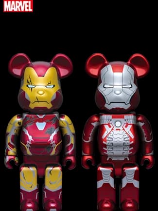 Infinity Saga Iron Man / Happy Kuji BE@RBRICK