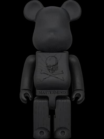 カリモク mastermind JAPAN 墨黒 BE@RBRICK
