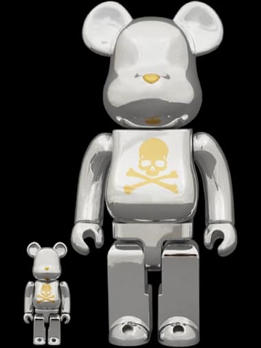 Chrome Silver BE@RBRICK