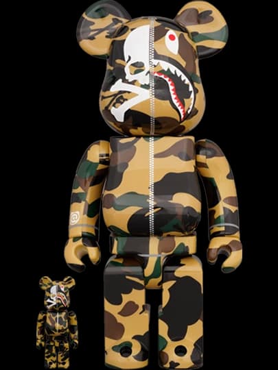 Vs Bape(r)️ Be@rbrick & (yellow) BE@RBRICK