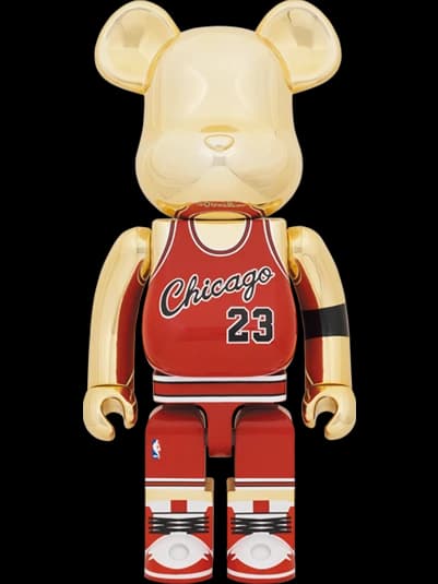 Michael Jordan 1985 ROOKIE JERSEY BE@RBRICK
