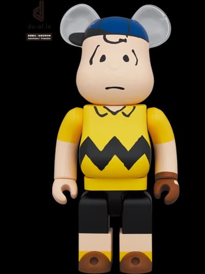 × PEANUTS BE@RBRICK Charlie Brown (NEW YORK METS) BE@RBRICK