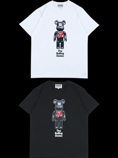 MLE "The Rolling Stones" BE@RTEE "The Rolling Stones" BE@RBRICK