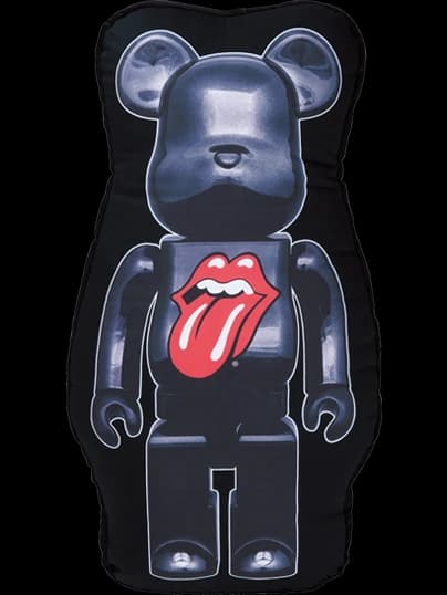 MLE "The Rolling Stones" BE@RBRICK DIE CUT CUSHION "The Rolling Stones" BE@RBRICK
