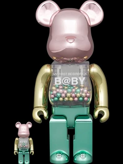 My First Baby 1st Colour Chrome Ver. Bearbrick + BE@RBRICK