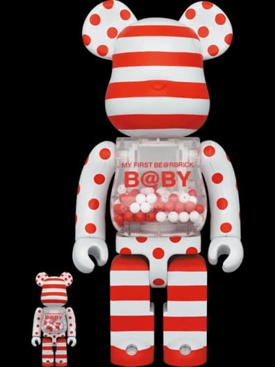 B@BY RED & SILVER CHROME Ver. BE@RBRICK