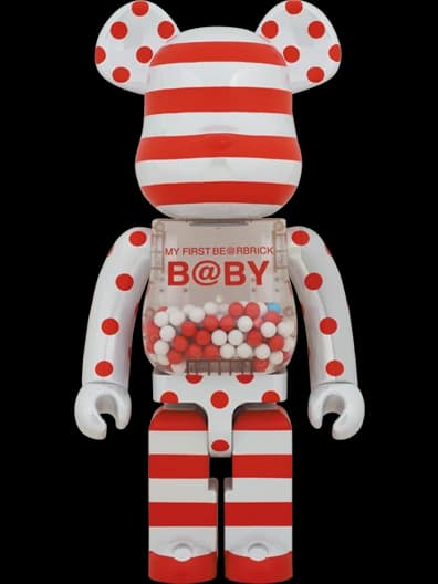 B@BY RED & SILVER CHROME Ver. BE@RBRICK