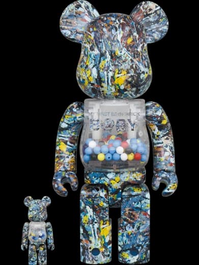 Jackson Pollock Studio Ver. BE@RBRICK