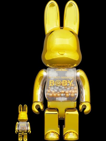 MY FIRST R@BBRICK B@BY & GOLD Ver. BE@RBRICK