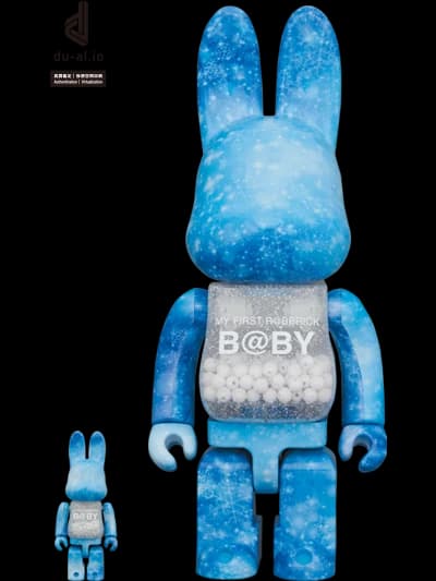 MY FIRST R@BBRICK B@BY CRYSTAL OF SNOW Ver. BE@RBRICK