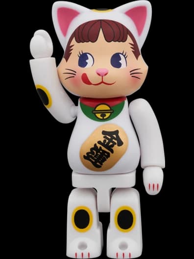 BE@RBRICK figure: NY@BRICK 招き猫 ペコちゃん