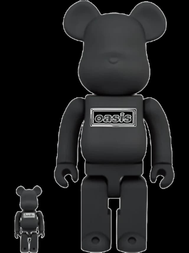 & Set Black Rubber BE@RBRICK