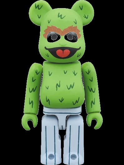 BE@RBRICK figure: Oscar the Grouch