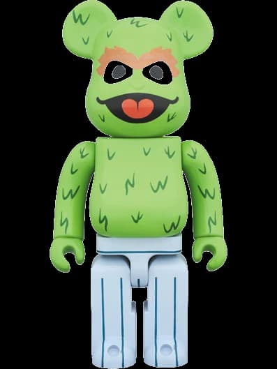BE@RBRICK figure: Oscar the Grouch