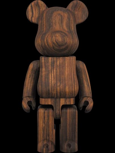 BE@RBRICK figure: Karimoku Ovangkol