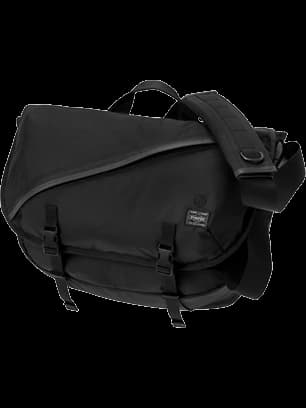 Black/Reflective Messenger Bag BE@RBRICK