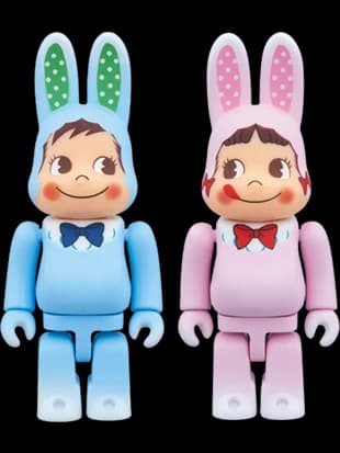 BE@RBRICK figure: R@BBRICK Costume Peko-chan & Poko-chan 2-Pack