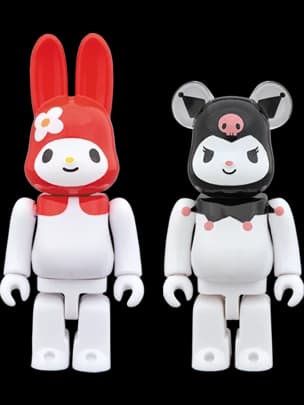 R@BBRICK MY MELODY(赤メロ Ver.) & BE@RBRICK クロミ 2 PACK BE@RBRICK
