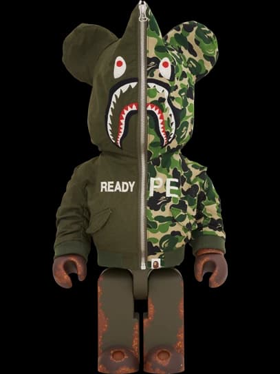 × a Bathing Ape(r) BE@RBRICK