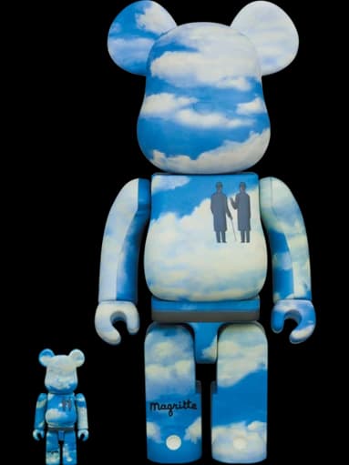 Rene Magritte "La Reconaissance Infinie (Infinite Recognition) 1963/ The Castle of the Pyrenees" BE@RBRICK