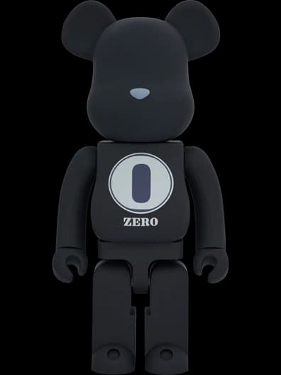 ROBERT INDIANA × fragmentdesign BLACK BE@RBRICK