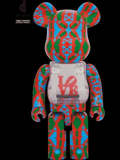 Robert Indiana "LOVE" BE@RBRICK