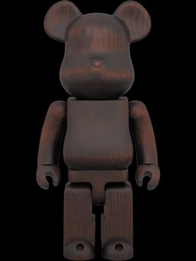 BE@RBRICK figure: カリモク ROSEWOOD PAINT