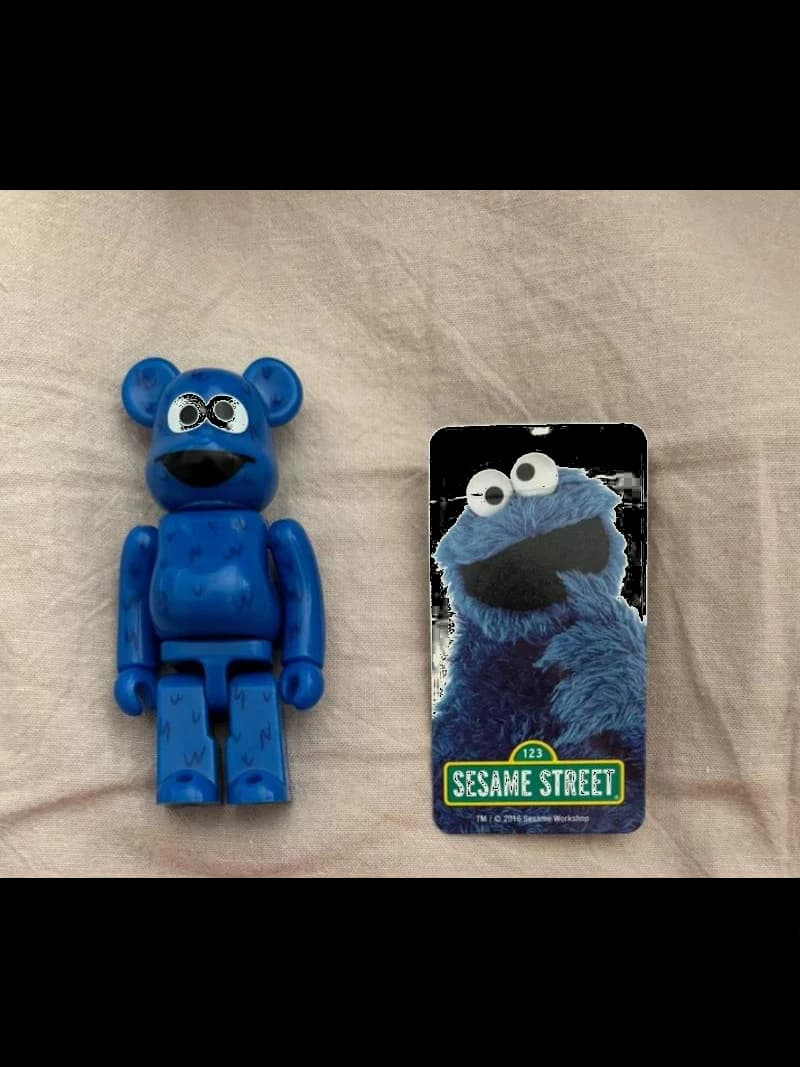 BE@RBRICK figure: COOKIE MONSTER (Series 32) #16