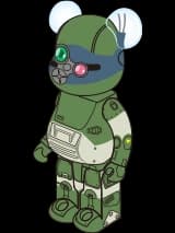 BE@RBRICK figure: ROTE'KA CIRCUS CLOWN JOKER (Series 35) #12