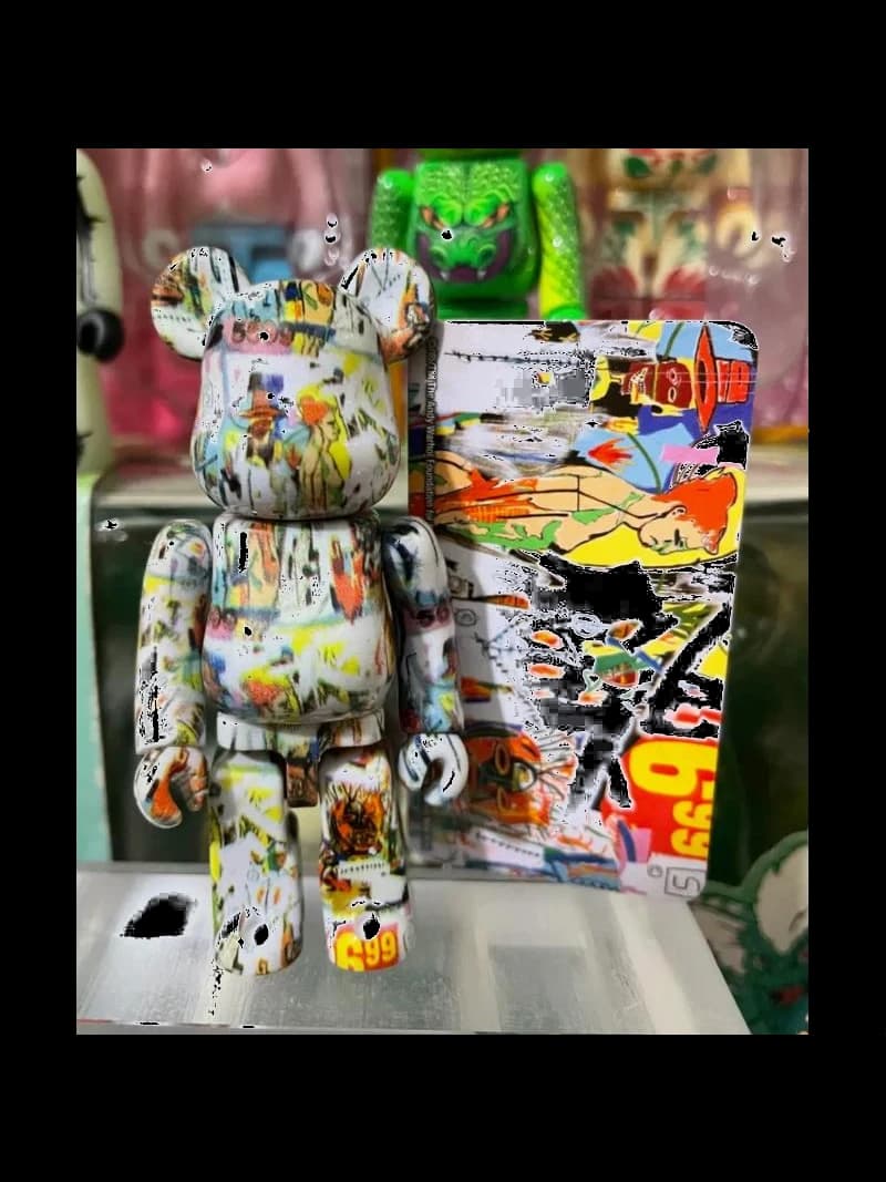 ANDY WARHOL X JEAN MICHEL BASQUIAT (Series 42) #17 BE@RBRICK