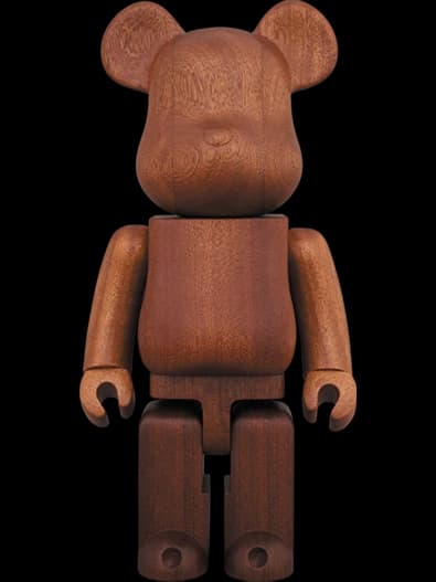 BE@RBRICK figure: Karimoku Sapele