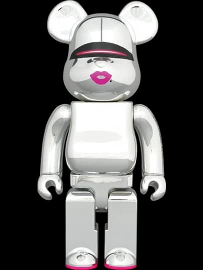 SORAYAMA × 2G SILVER Ver. BE@RBRICK