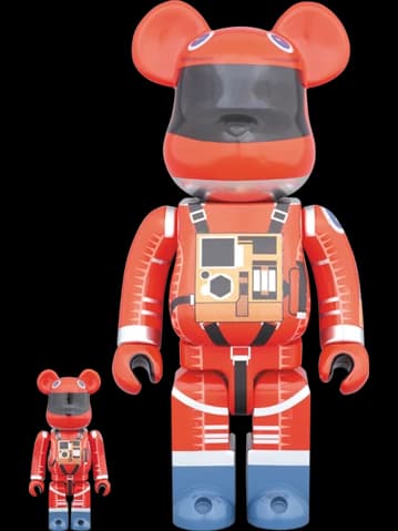 SPACE SUIT ORANGE Ver. BE@RBRICK