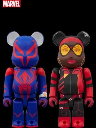 2099 & Spider-Woman 2pcs BE@RBRICK