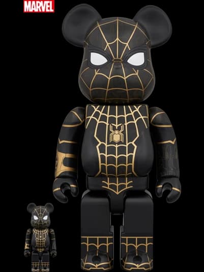 Black & Gold Suit BE@RBRICK