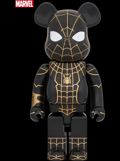 Black & Gold Suit BE@RBRICK