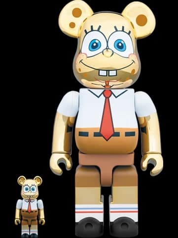 Gold Chrome BE@RBRICK