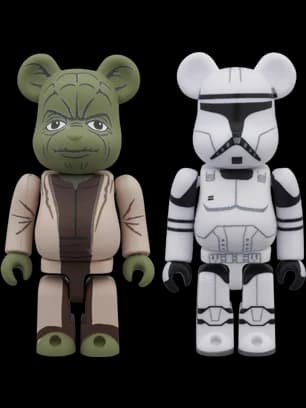 (tm) 2 Pack Yoda(ep2) & Clone Trooper(tm) (ep2) BE@RBRICK