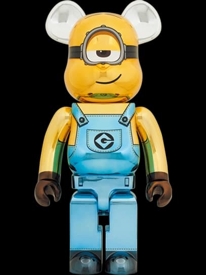 STUART Chrome Ver. BE@RBRICK