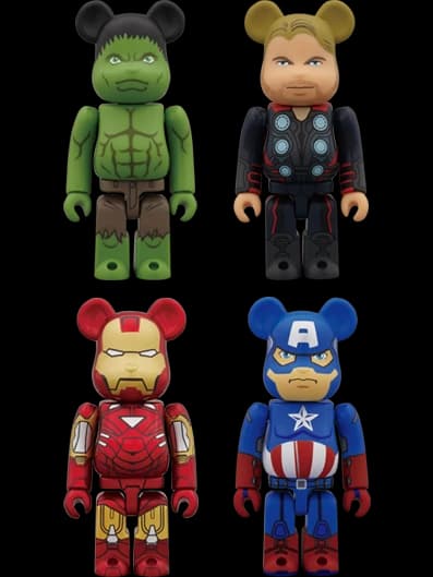 The Avengers Assemble BE@RBRICK