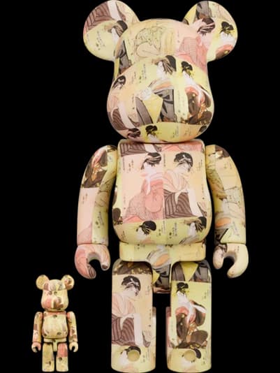 BE@RBRICK KITAGAWA UTAMARO "Tōji zensei bijin-zoroi" BE@RBRICK