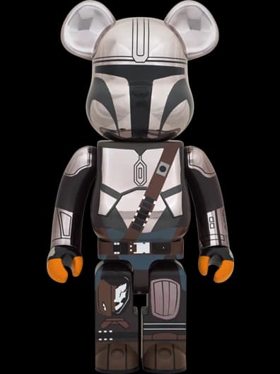 THE MANDALORIAN CHROME Ver. BE@RBRICK