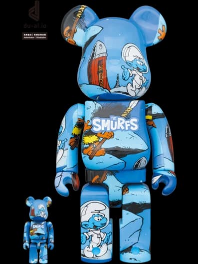 The Smurfs BE@RBRICK
