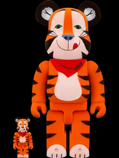 TONY THE TIGER VINTAGE FLOCKY Ver. BE@RBRICK