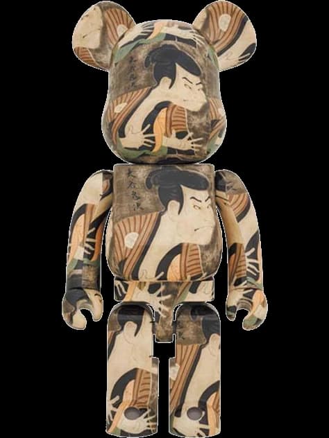 Toshusai Sharaku "Actor Otani Oniji Ⅲ as the Footman (Yakko) Edohei" Bearbrick BE@RBRICK by Sharaku Toshusai